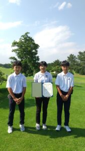 2024年U15ジュニアアスリートクラブチーム選手権大会で3位！藤田慶吾選手、畠山凌輔選手、佐原史乃選手