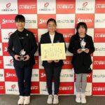 大東建託・いい部屋ネットジュニアゴルフトーナメント東日本決勝大会、10歳・11歳女子の部2位の加藤咲選手
